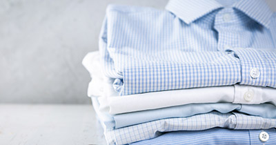 Waescherei gefaltete waesche